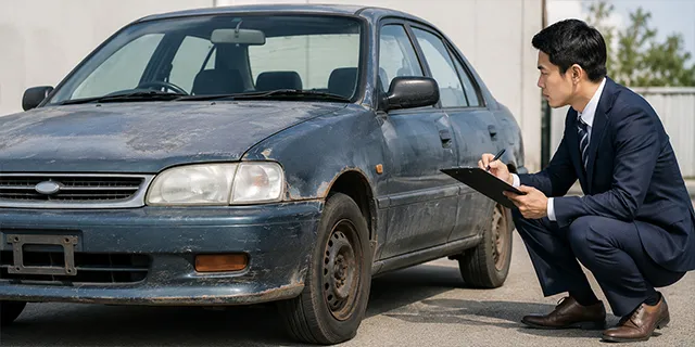 ボロボロの車でも売ることはできる? sub01