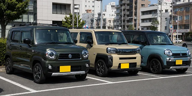 人気の軽自動車と価値の傾向