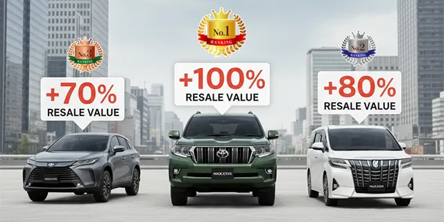 【車種タイプ別】プロが選ぶリセールバリューランキング