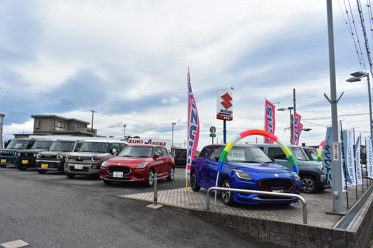 アップル豊田南店では、車買取・査定がスピーディーで安心。shikuname5での査定ならぜひお越しください！