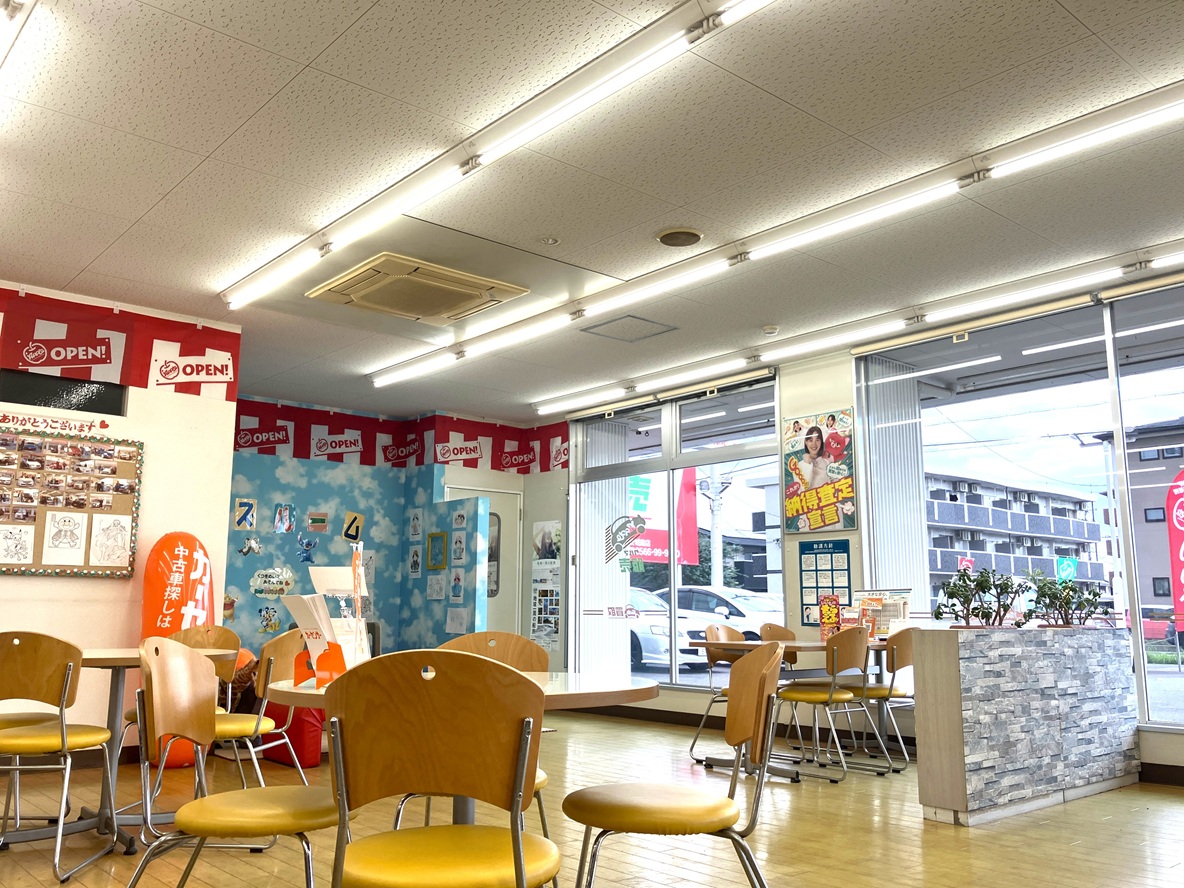 アップル安城南店では、車買取・査定がスピーディーで安心。shikuname5での査定ならぜひお越しください！