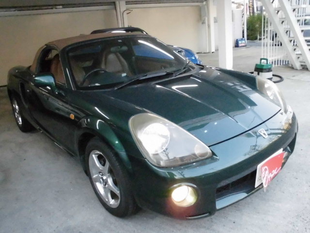 トヨタ ＭＲ－Ｓ 1.8Vエディション シーケンシャル 2001 グリーン ｜中古車情報 ｜中古車買取、中古車査定のアップル